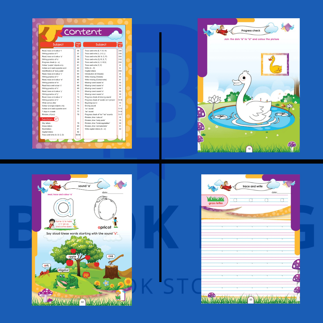 Urdu Likhai Bundle+Elite Nursery workbooks