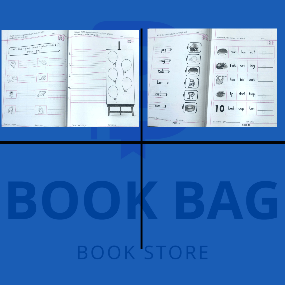 Kindergarten Learning Practice Copies(Age 5+)