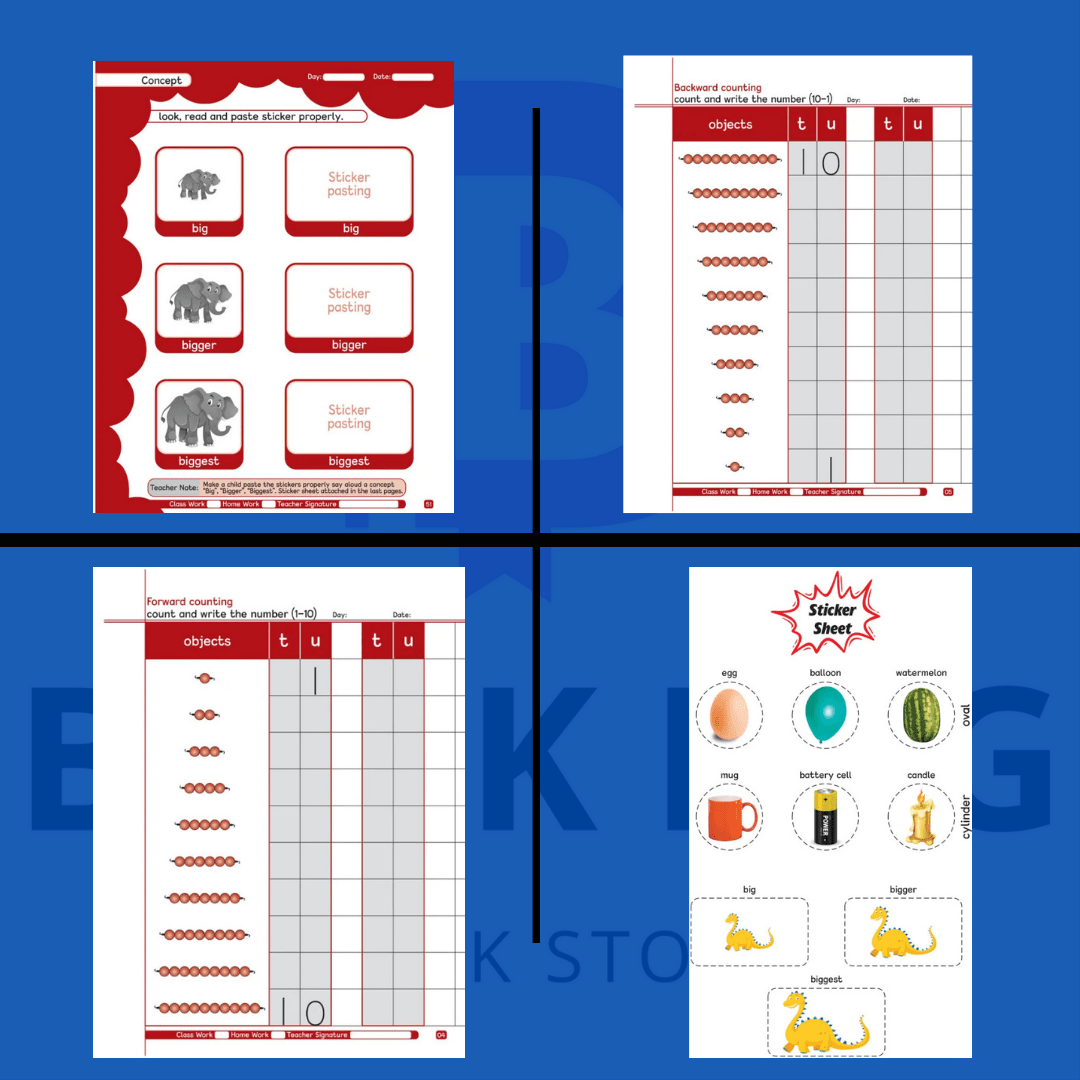 Elite Series (Kindergarten) Practice Copies