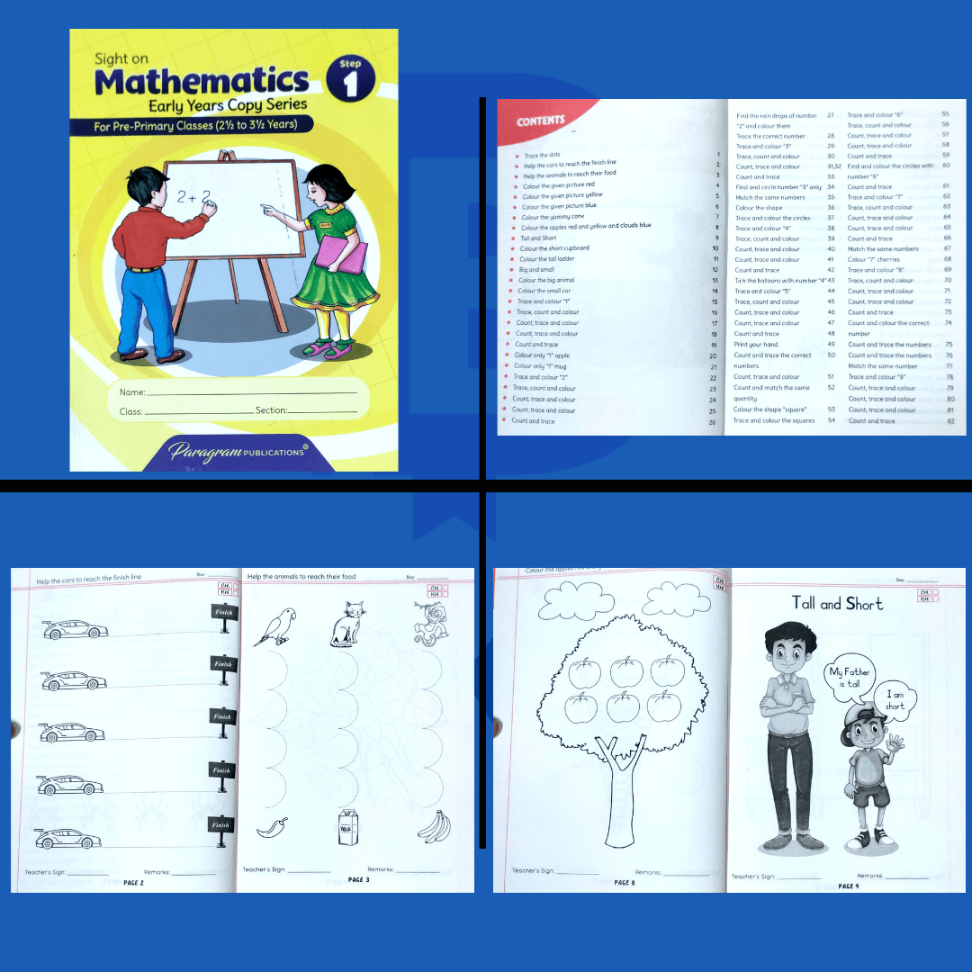Play Group learning  Practice Copies( age 2.5-3.5)