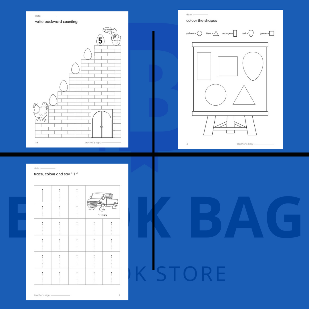 Spectrum Worksheets Nursery (Pack of 3)
