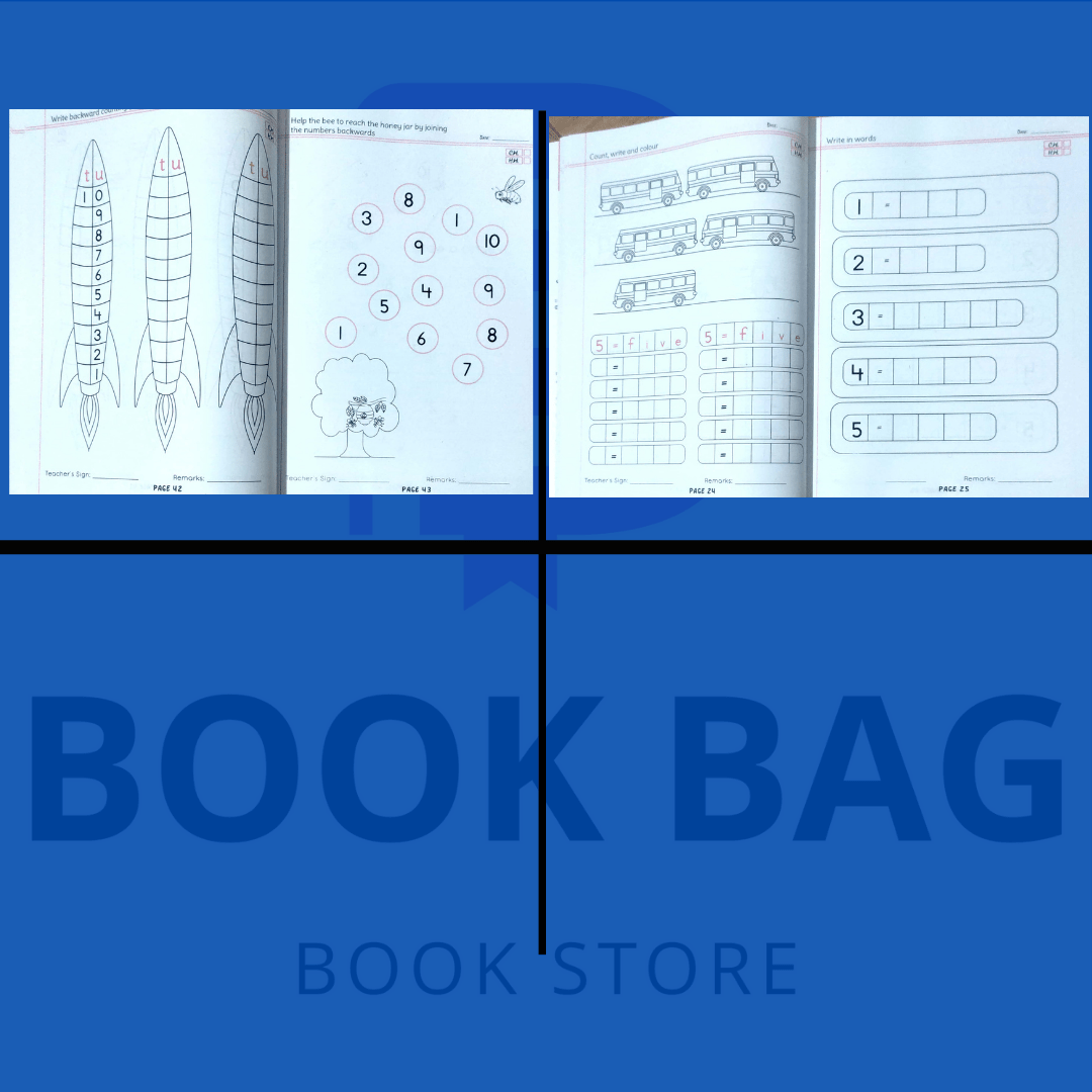 Kindergarten Learning Practice Copies(Age 5+)