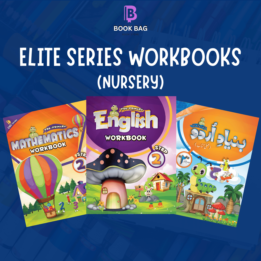 Urdu Likhai Bundle+Elite Nursery workbooks