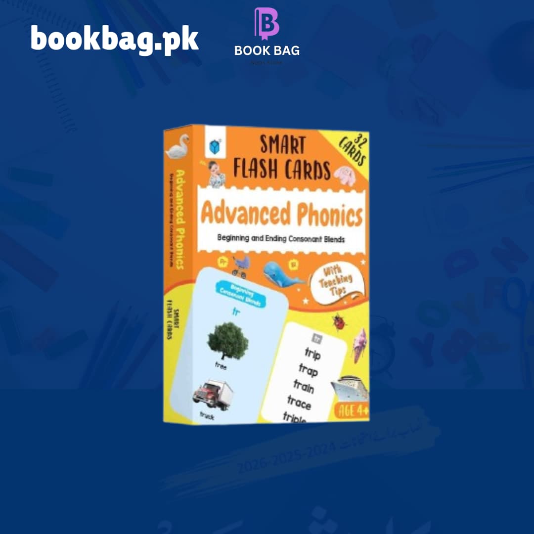 Smart Flash Cards: Advanced Phonics (32 Double sided cards)